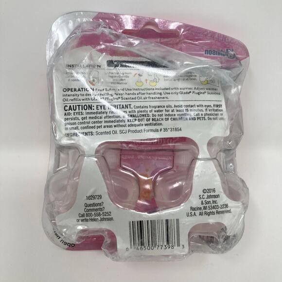 2 Refills Glade Candy Sparkling Joy PlugIns Plug In Scented Oil Refills 1.34oz - Picture 2 of 3